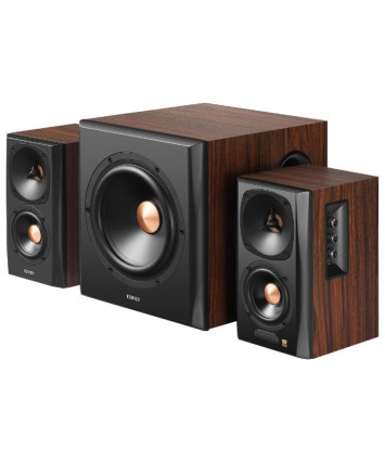 Акустика 2.1 Edifier S360DB, Bluetooth, коричневый