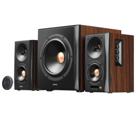 Акустика 2.1 Edifier S360DB, Bluetooth, коричневый