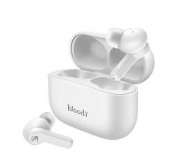 Гарнитура A4TECH Bloody M30, Bluetooth, белый